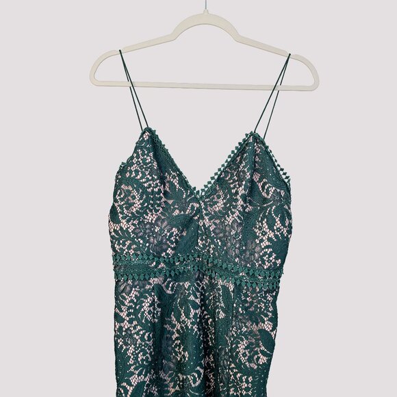 NWT StyleStalker Davis Midi Dress M Peacock - Picture 2 of 5